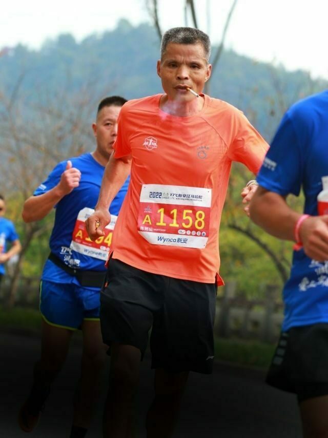 How Uncle Chen Runs Every Marathon While Smoking?